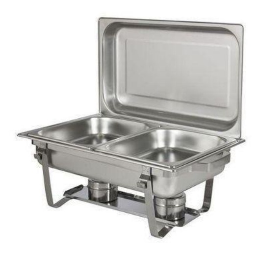 Double bain marie chafer for hire - buffet equipment rental Nairobi