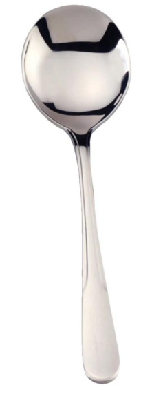 Soup spoon for hire - stainless steel cutlery for events